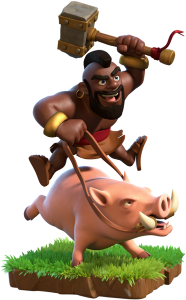 文件:COC HogRider grass.png